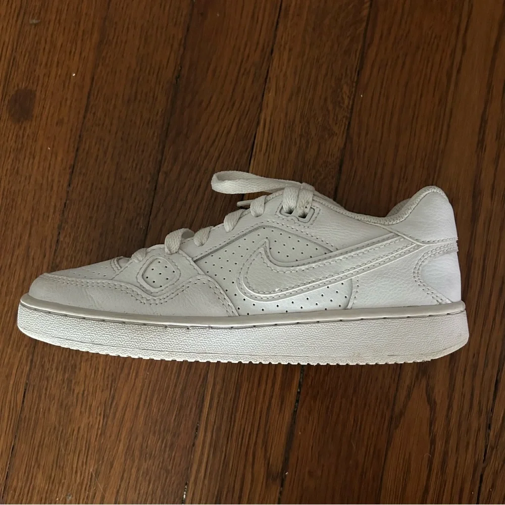 Nike boys son of force white low shoes - Picture 5 of 9